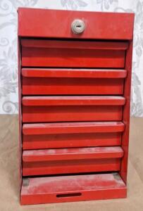 (1) Snap On KR278 - 5-Drawer Side Box, 8-1/4"W x 12-1/8"D x 14"T