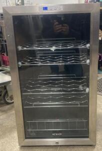 NewAir AWC-330E Compressor Wine Cooler, 33 Bottle, Digital Display, Stainless, Serial 108000324 - Powers On