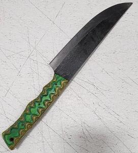 (1) Fixed Blade Cold Steel Kitchen Utility Knife With Wood Handle