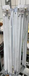 T8 LED Light Fixtures 50&rdquo; ( 11 Total ) White - Unable To Test