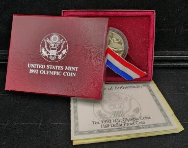 (1) 1992 United Stated Mint Olympic Coin