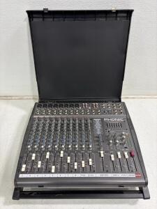 Phonic Powerpod 1860 Plus Powered Mixer, 12 Channels, Built-in DSP FX, Integrated Case. Unable to test (no power cord)