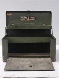 Plomb Metal Green Tool Box