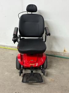 Pride Jazzy Select Power Wheelchair, Mid-Wheel Drive, 300 lb Capacity, Controller, Charger. Powers on and works.
