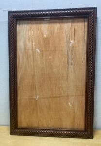 Wooden Frame - 30&rdquo;x43.5&rdquo; - Wood Backing - Great Shape