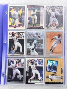 Chicago White Sox Hall of Famers & Stars 100 Card Binder - Frank Thomas, Fisk, Sale, Abreu