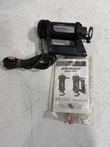 RotoZip SCS01 Spiral Saw & Craftsman Chainsaw Sharpener w/ Case