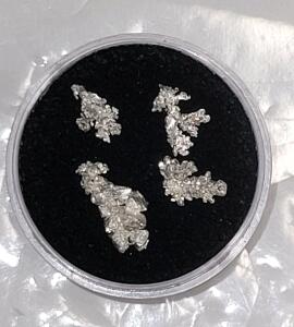 (1) .999 Silver Crystal Nugget Specimen