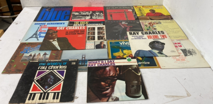 (16) Vintage Records, Ray Charles, Judy Garland, The Neville Bros, & More