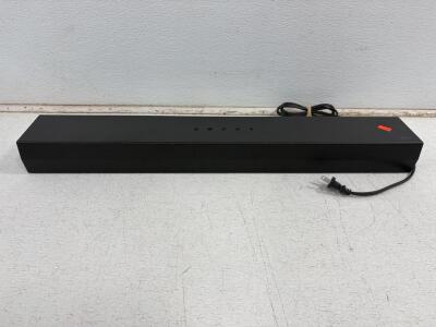LG S90QY 5.1.3 Channel Soundbar, Dolby Atmos, DTS:X, HDMI eARC, Bluetooth, 570W, Black. Powers On.