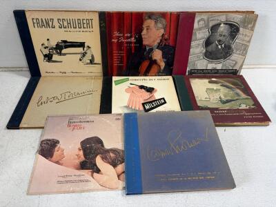 Franz Schubert Trio Op.99 LP Set & 1968 Romeo & Juliet Nino Rota LP, Capitol/Victor, Matrices/IDs