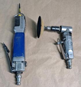 (1) Blue Point Pneumatic Air Saw & (1) Chicago Pneumatic Right Angled Die Grinder