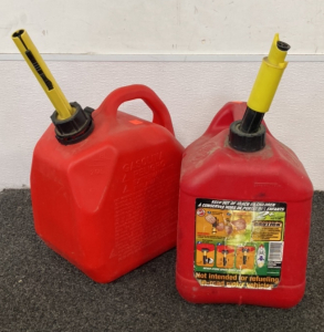 (2) Gas Cans