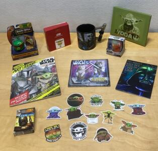 Star Wars Lot - Mug - Book - Card - Stickers - Ornament - Collectables