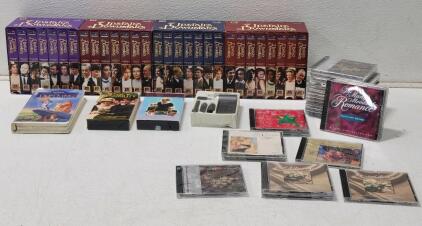 Blast To The Past Lot! Including: VHS Box Set of Upstairs Downstairs, & More!
