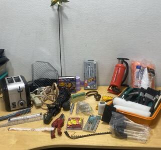 Painting Supplies- Cuisinart Toaster ( Works ) - Tools - Soinning Humming Bird Yard Decoration and Much More