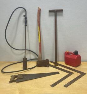 Axe - Squares - and More Aged Tools