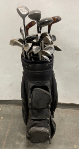 Golf Bag With Golf Clubs