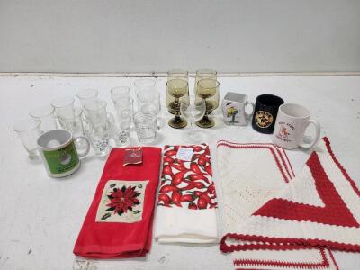 Assorted Glassware Lot!