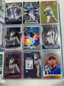 Tampa Bay Rays 99 Baseball Card Binder &ndash; Topps, Prizm, Arozarena, Snell, Lowe, Select