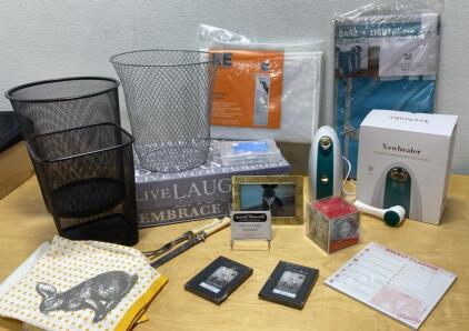Newbealer Facial Steamer ( Unable to Test) - Waste Baskets (3) - Organizers - Frames and More