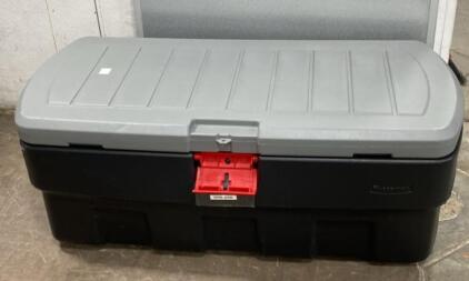 Rubbermaid ActionPacker Storage Box, Heavy-Duty Plastic, 40x20x17