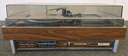 Electro-Phonic Model 32M Stereo Music Center, Garrard Turntable, 8-Track, AM/FM, Manual, V65800 (Tested and Turns On)