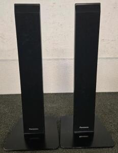 Panasonic SB-HF950 Floor-standing Home Theater Speakers, 250W, 6&Omega;, Black, Serial TN7DA002072
