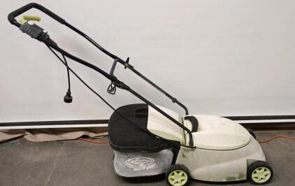 Sun Joe Mow Joe 14-Inch 12-Amp Electric Push Lawn Mower with Rear Grass Bag, Corded