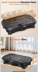 (1) AXV Vibration Plate Fitness Platform Exercise Vibrating Machine