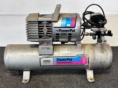 Campbell Hausfeld PowerPal MT5004 Air Compressor, 3/4 HP, 3 Gal, 95 PSI, Electric, (Tested and Powers On) Serial- 10103H-534298