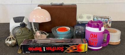 US Military LC-2 1 Quart Canteen with OD Green Insulated Cover, S.G. GARMENT MFG. CO., 2005, Kitchenware, Lamp, And So Much More!!