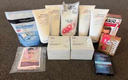 Mixed Personal Care Lot: Minimalist Hair Mask, GAOY Gel Set, Neutrogena, Just For Men, Olay & More