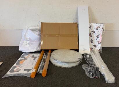 (1) AXV Vibration Plate Fitness Platform Exercise Vibrating Machine, Car Accessories, Party Decor, And More!!!