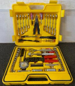 NAPA Evercraft Mechanic&rsquo;s Tool Set, 45+ Piece, SAE & Metric, Sockets, Wrenches, Case, Multi-Tool