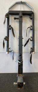 Allen 540RR 4-Bike Hitch Rack, 2" Receiver, Steel, 140 lb Capacity, All Straps Included