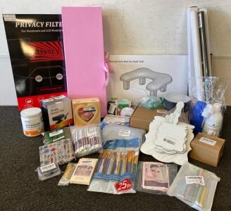 Nail Tech Armrest Set, Automatic Chicken Feeders, Privacy Filters, Auto Heater Fan, Mom Empty Gift Box, Paint Brush Set And More