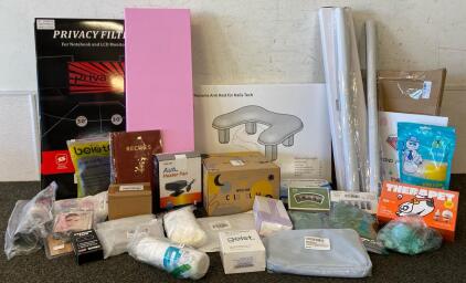 Nail Tech Armrest Set, Privacy Filters, Auto Heater Fan, Mom Empty Gift Box, Conpression Pantyhose And More