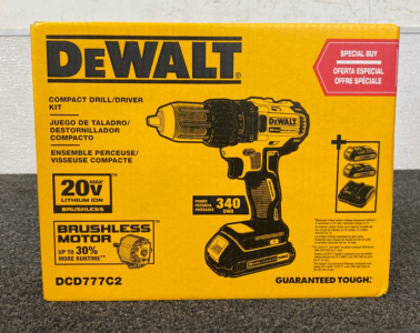 DeWalt Compact Drill/Driver Kit - New In Box