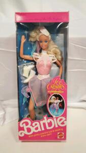 Mattel Barbie Ice Capades Doll, Model 7366, Original Box, 1995 Edition