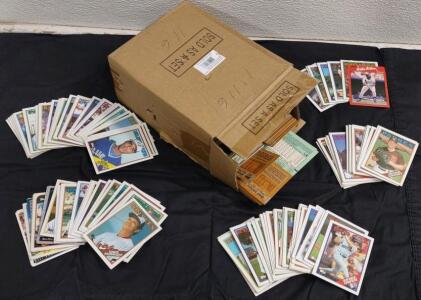 Box of Baseball Player Cards-Feat. "Dave Martinez", "Rob Ducey", "Ed VandeBERG", & Much More!