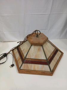 Vintage Hanging Light 12"