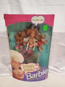 Teen Talk Barbie Doll, 1992 Mattel, Original Box, Talking Feature