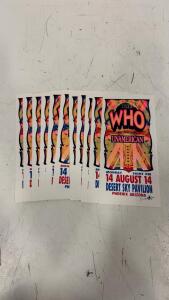(11) Vintage Mark Arminski-Designed Concert Handbill For The Who
