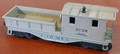 Vintage Model Train - Lionel D.L. & W. #6119 Work Caboose