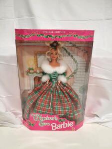 Special Edition Winter's Eve Barbie - Mattel 1996 Holiday Doll