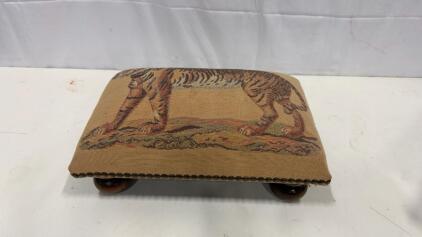 Vintage Tiger Fool Stool