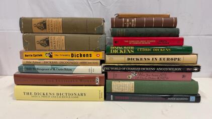 (17) Assorted Books About Charles Dickens