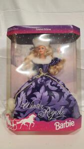 Limited Edition Winter Royale Barbie Doll by Mattel, 1996, Original Packaging