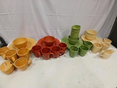 41pc Pottery Barn Sausalito Collection Dinnerware